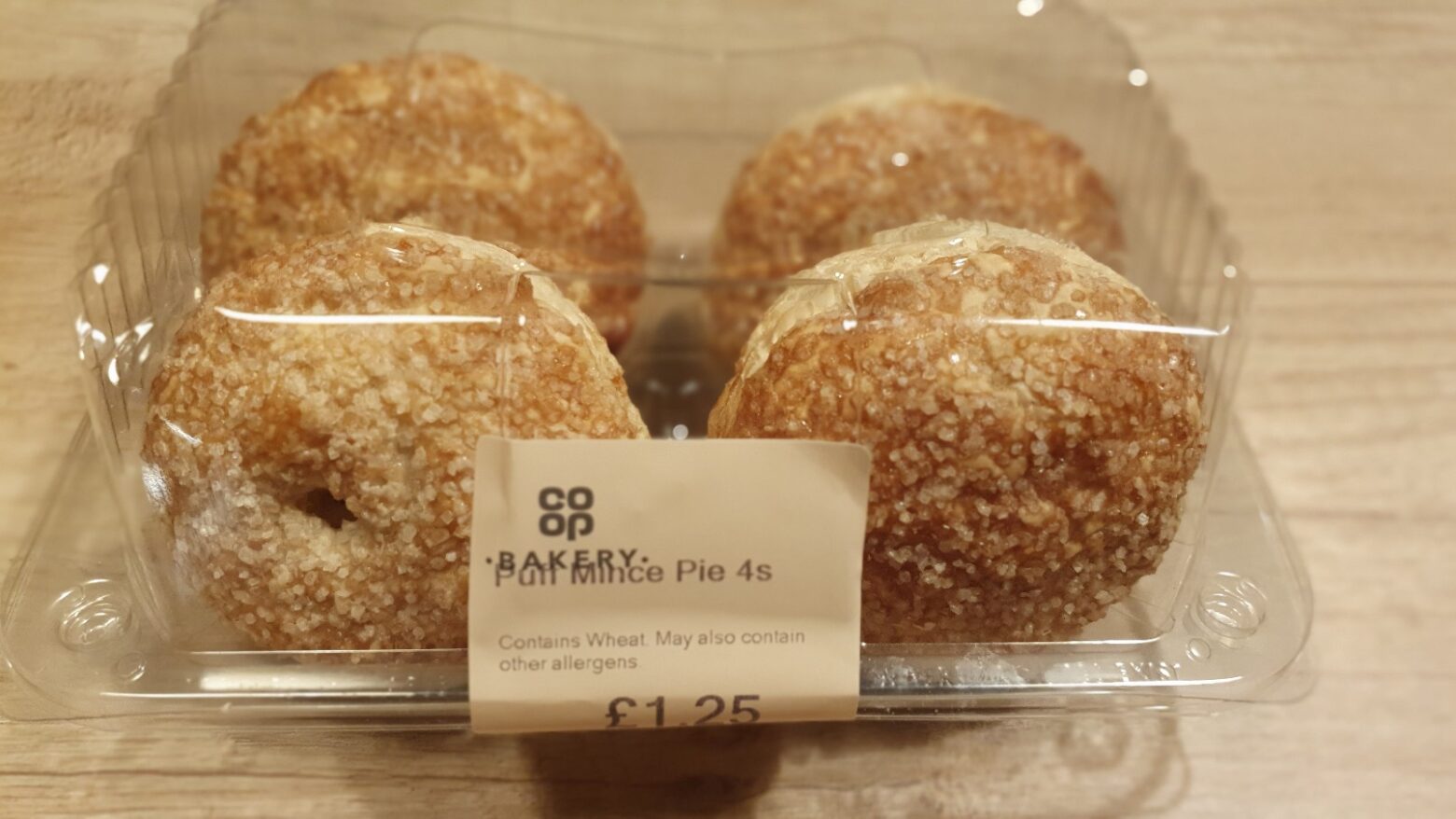 Co-op Puff Pastry Mince Pies