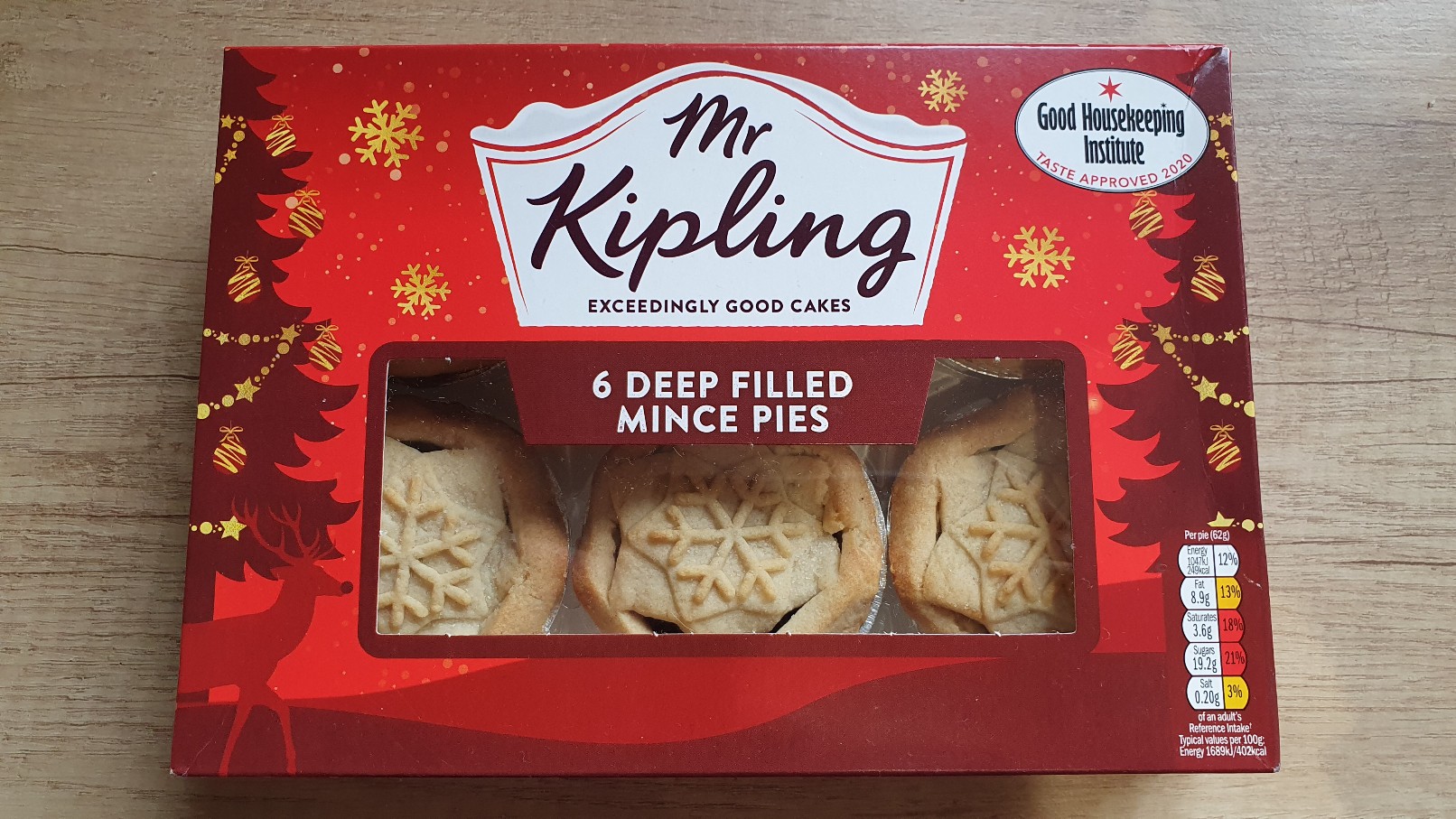 Mr Kipling Deep Filled Mince Pie Review 2020