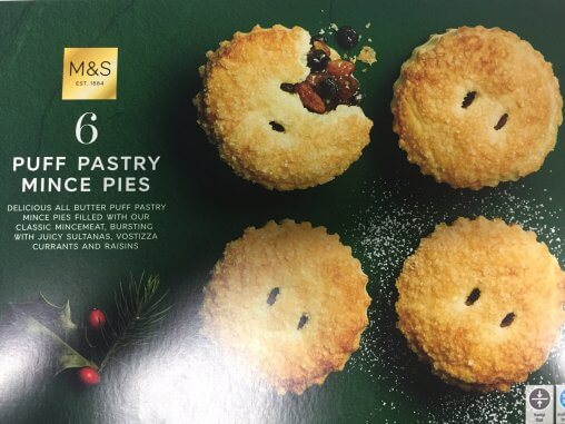 M&S Puff Pastry Mince Pie Review