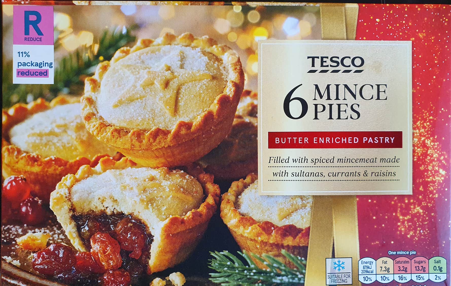 Tesco Mince Pie Review 2021