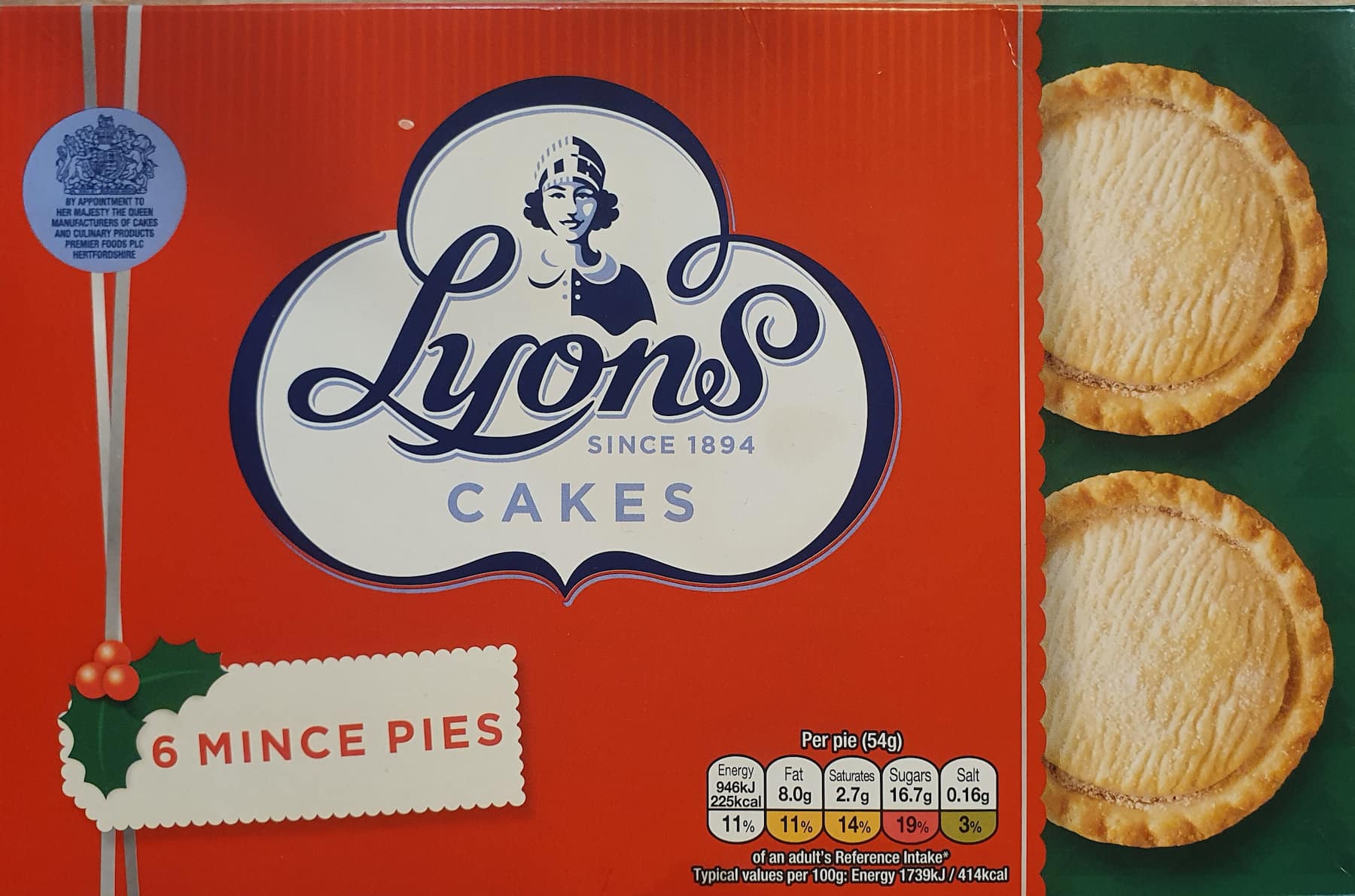 Lyons Mince Pie Review 2021