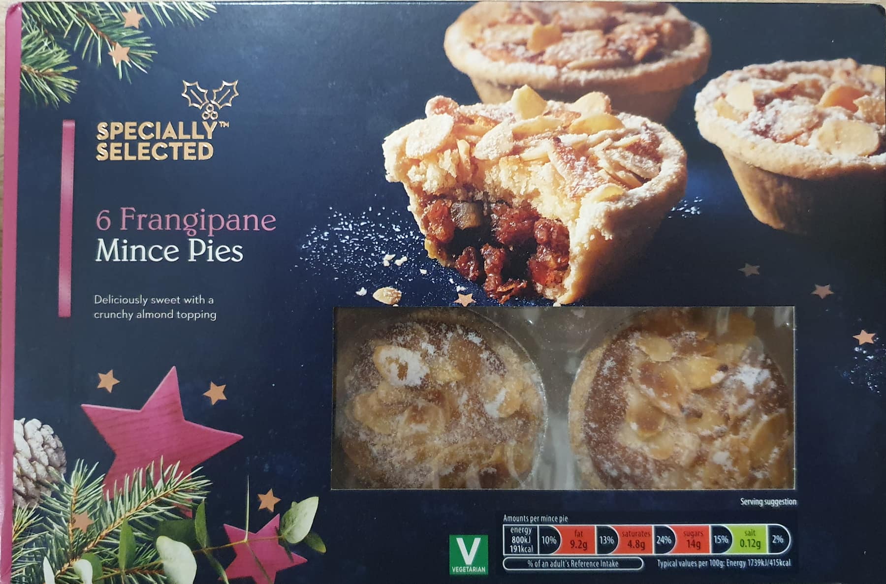 Aldi Specially Selected Frangipane Mince Pie Review 2021