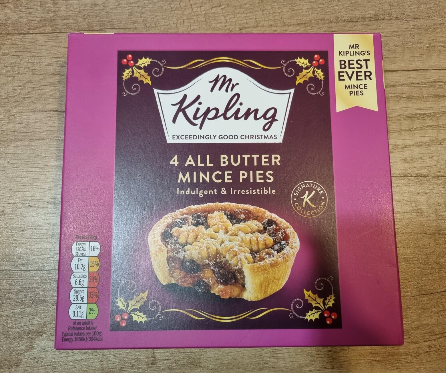 Mr Kipling All Butter Mince Pie Review 2023