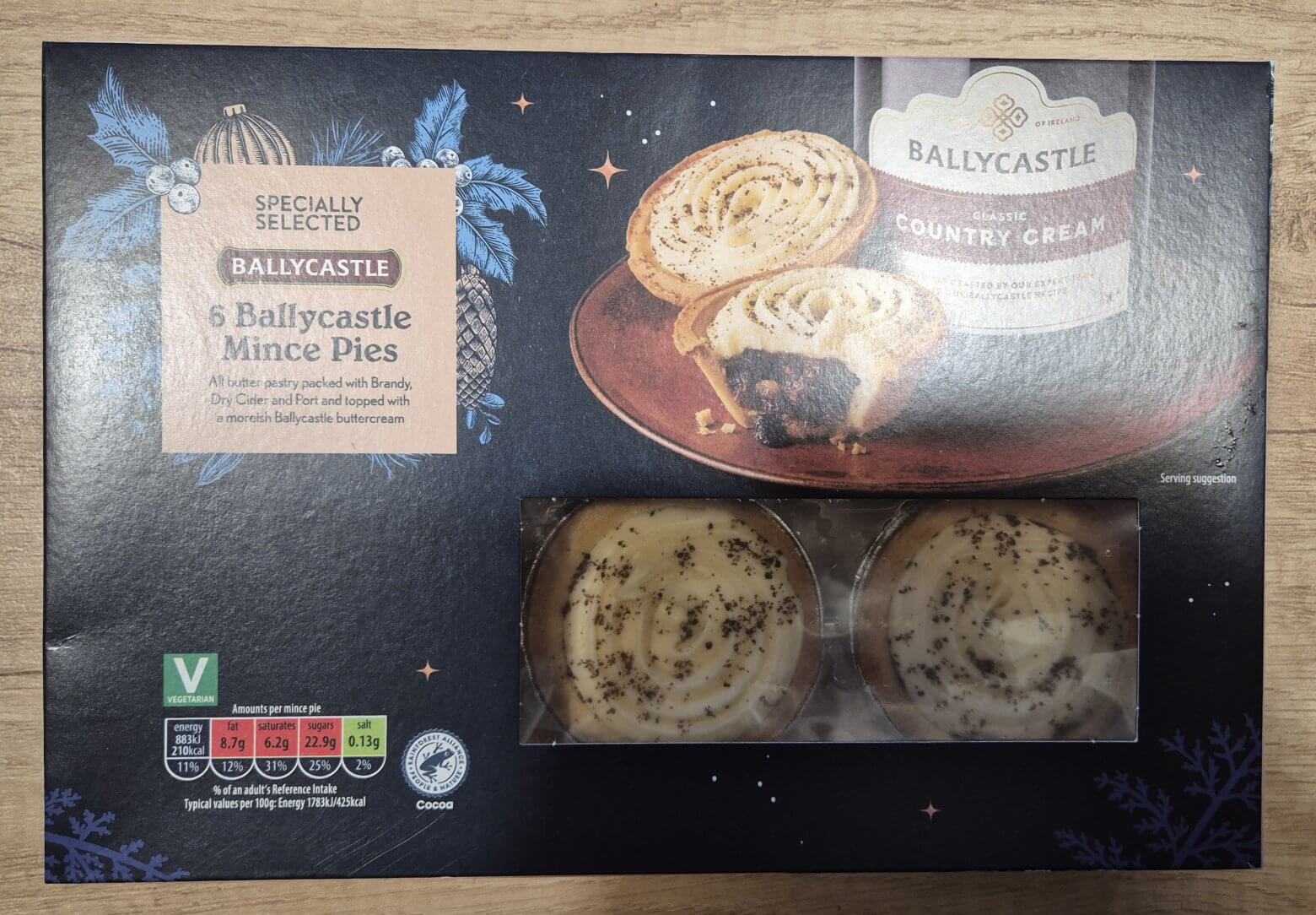 Aldi Specially Selected Ballycastle Mince Pie Review 2024