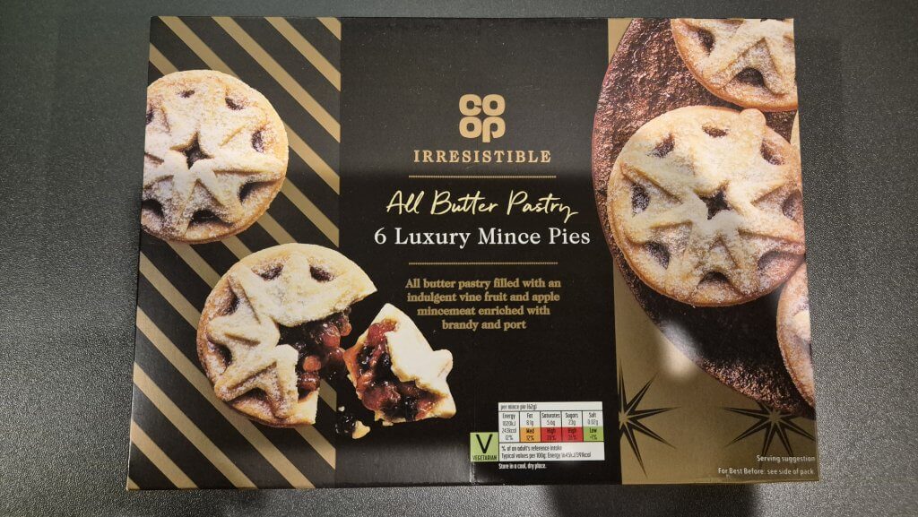 Co-op All Butter Pastry Luxury Mince Pies